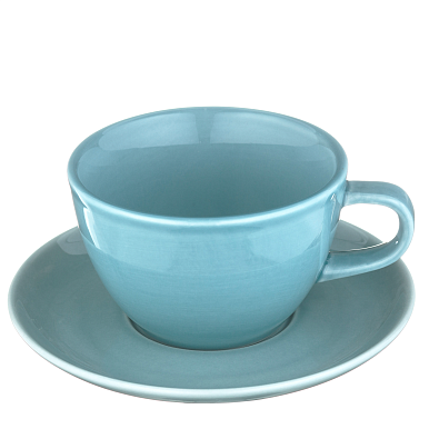 RISE BASE чашка 210 мл. голубая